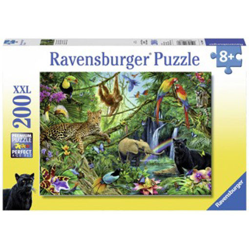 Picture of ANIMALS IN THE JUNGLE 200 PIECES XXL PUZZLE